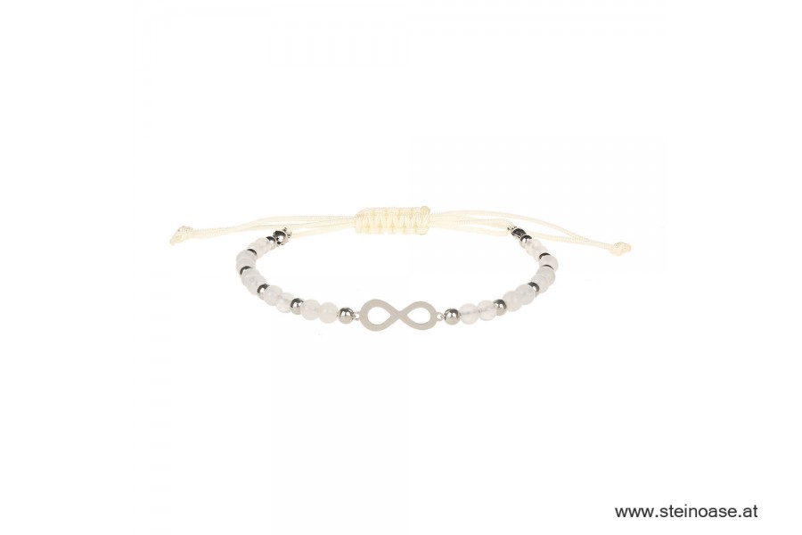 Armband Quarz & Unendlichkeit